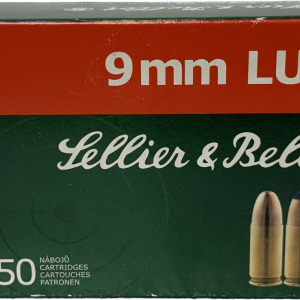 Sellier & Bellot 9mm Luger LRN 8,0 g 124 gr 50 Schuss