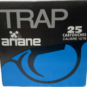 25 Schuss Trap Ariane Kaliber 12/70 Flintenmunition