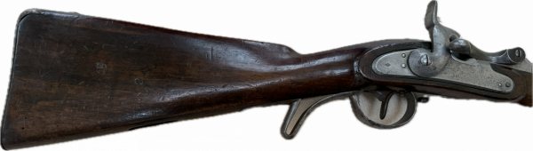 Wänzel Jägerstutzen M1854/67 Kal. 14 x 33R Wänzel mit original Bajonett und Patrone