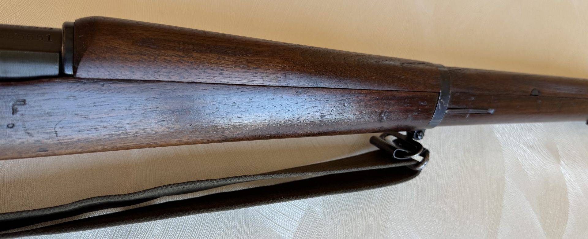 Schaft der Remington 1903/A3 Repetierbüchse, Kaliber .30-06 Springfield