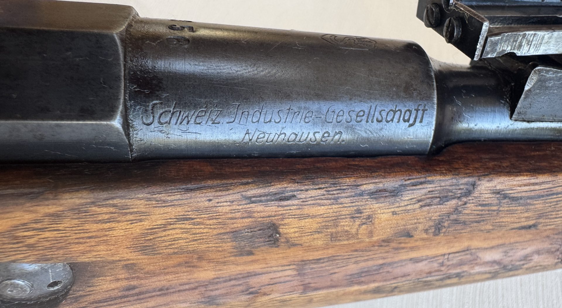 Mosin Nagant M1891/24 – SIG Neuhausen (Schweizer Industrie-Gesellschaft) Kaliber 7,62x54R – Bild 7
