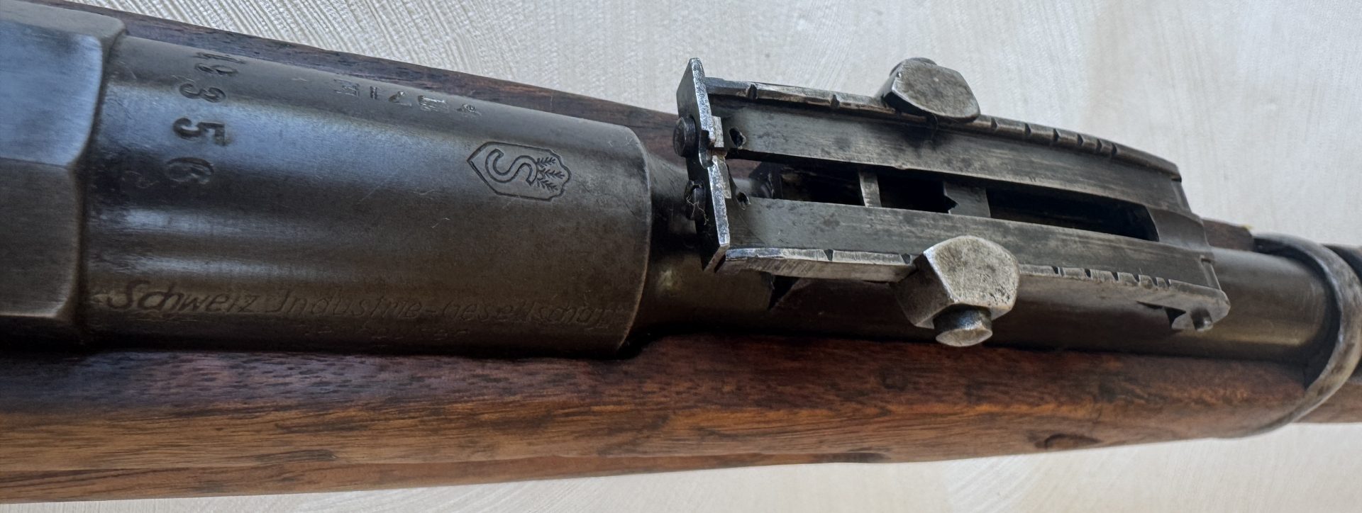 Mosin Nagant M1891/24 – SIG Neuhausen (Schweizer Industrie-Gesellschaft) Kaliber 7,62x54R – Bild 13