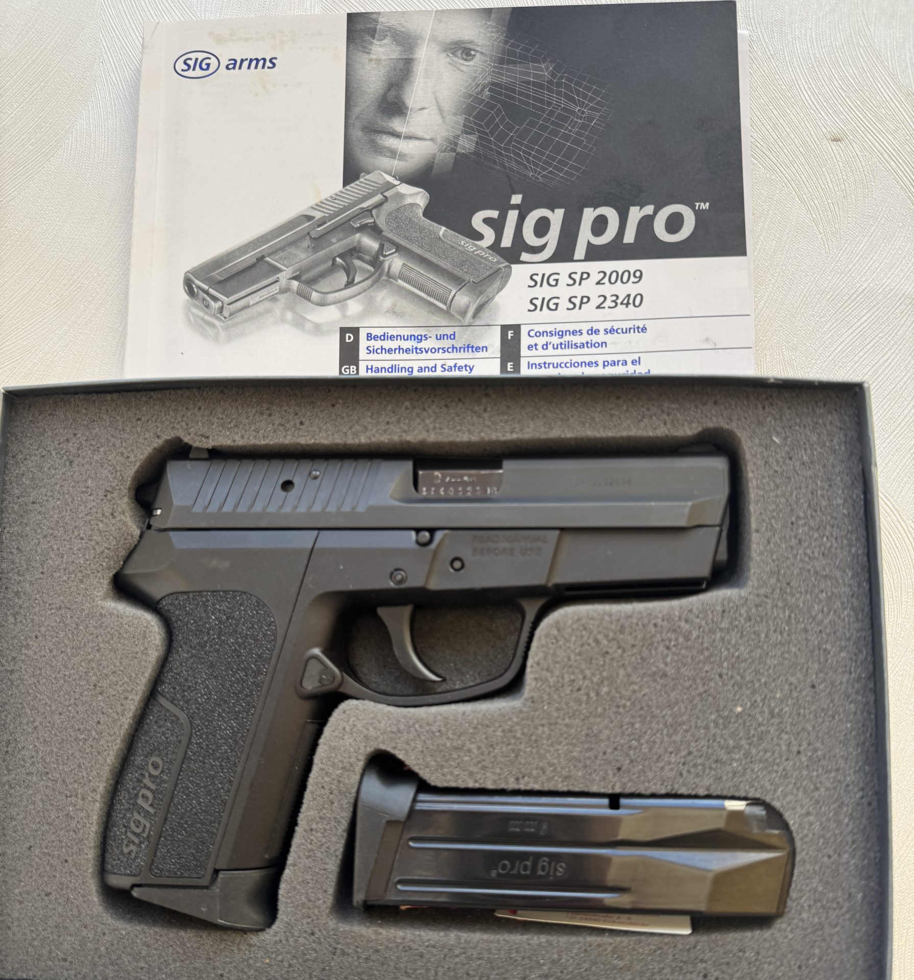 SIG SP 2009, Kaliber 9 mm Luger – Bild 4