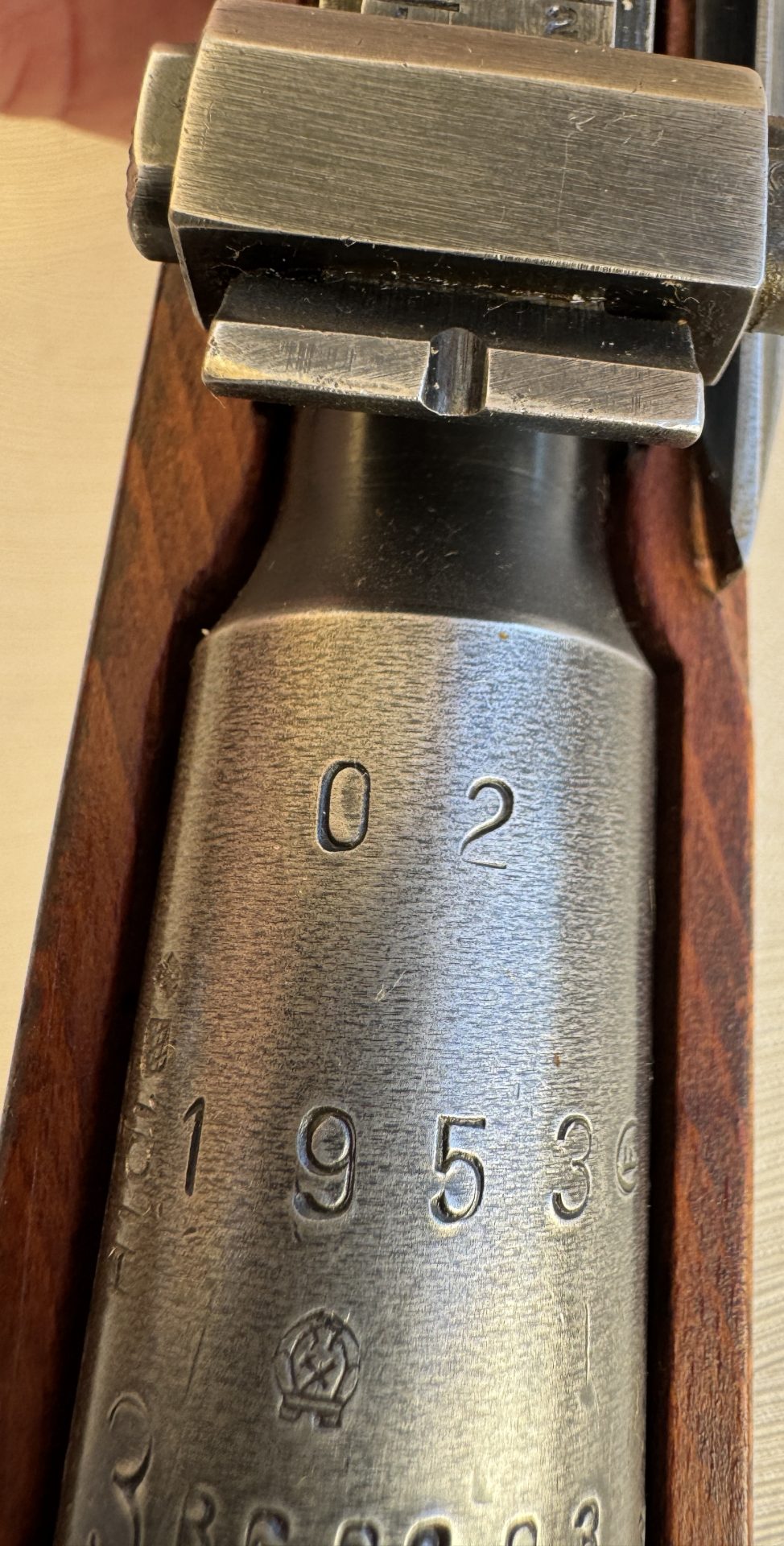 Mosin Nagant M44 Ungarn mit Klappbajonett – Kaliber 7,62x54R – Bild 6