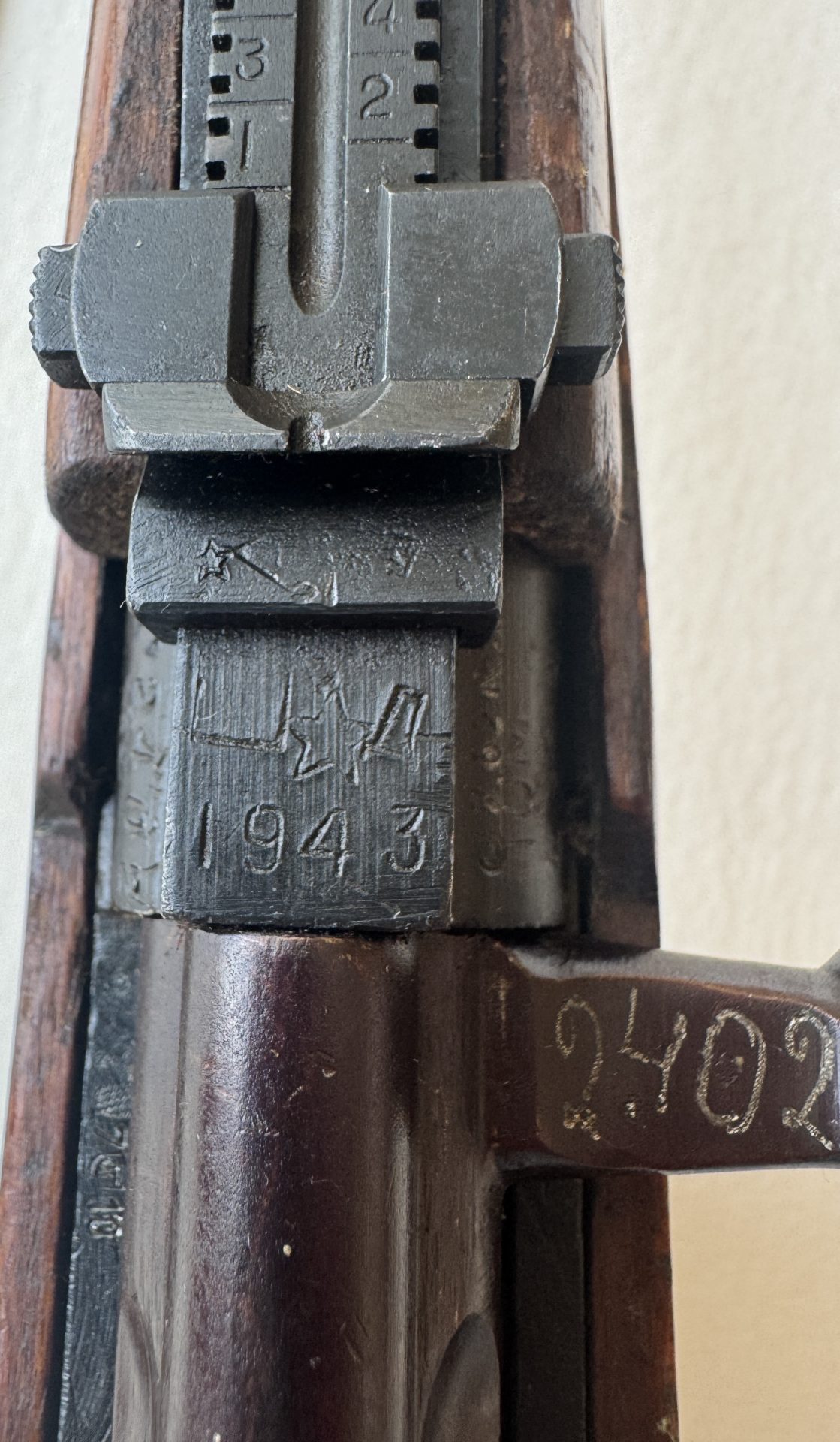 Tokarev SVT-40 Selbstladebüchse, Kaliber 7,62×54R – Bild 13