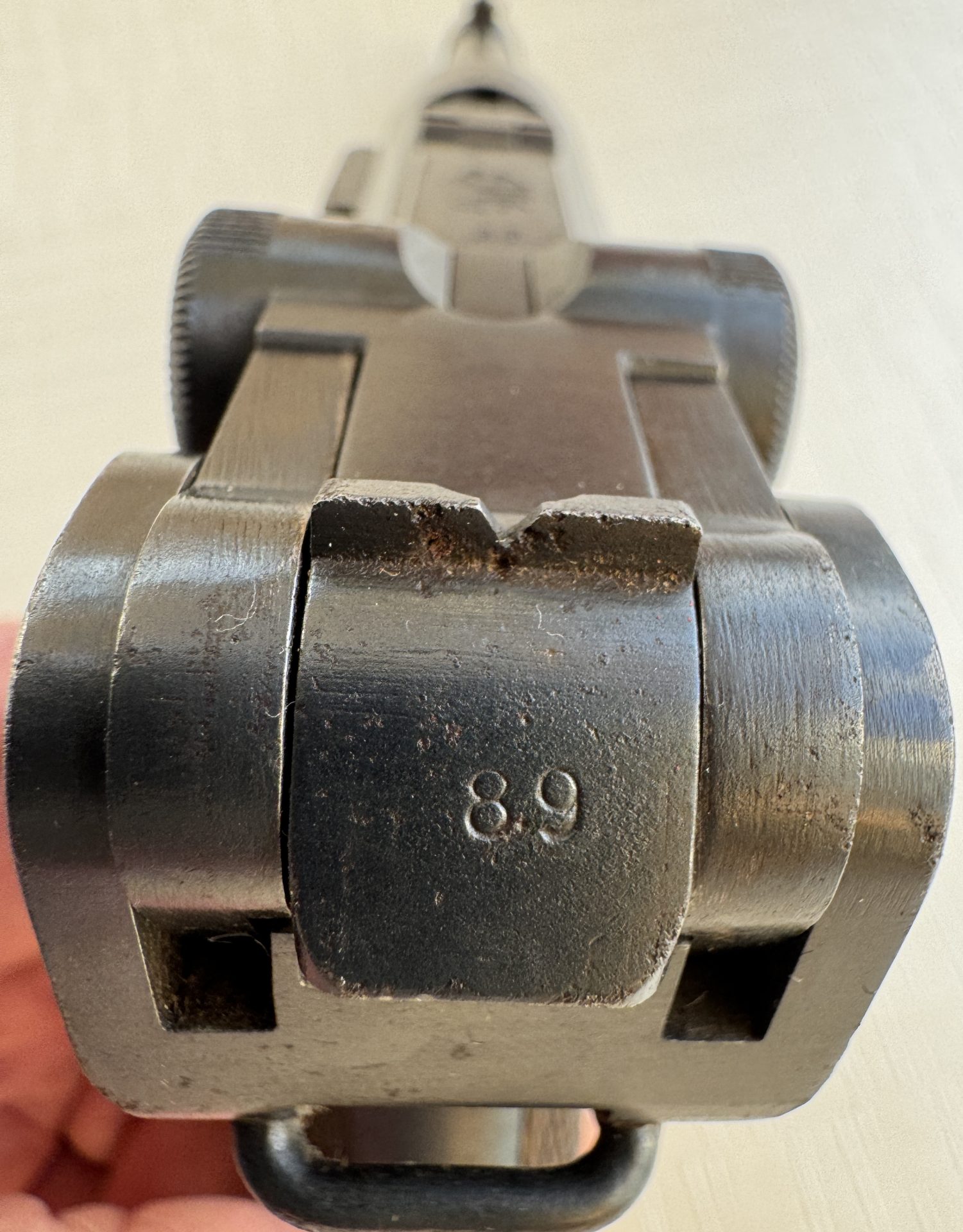 Luger P.08 (DWM 1916) Nummerngleiches Komplettset: Pistole, Magazin und Lederholste – Bild 7