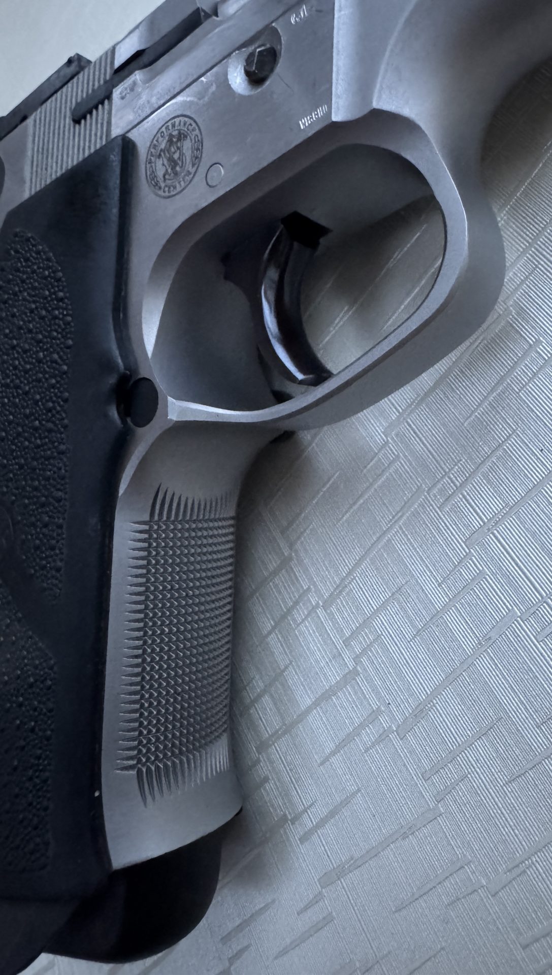 Pistole Smith & Wesson Target Champion, Kaliber 9 mm Luger – Bild 5