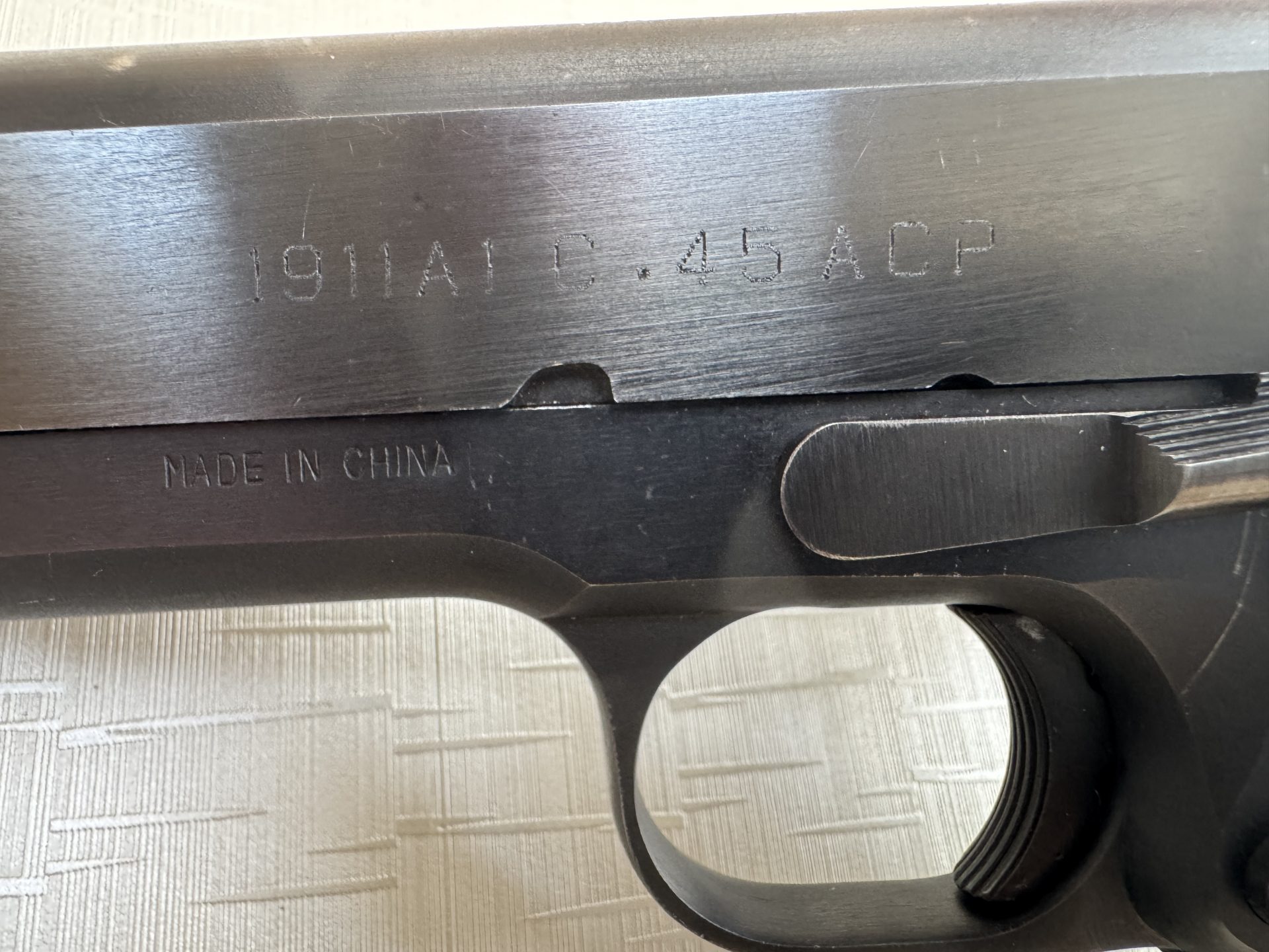 Pistole Norinco Modell 1911 A1 Nachbau der Colt Combat Commander – Kaliber .45 ACP – Bild 5