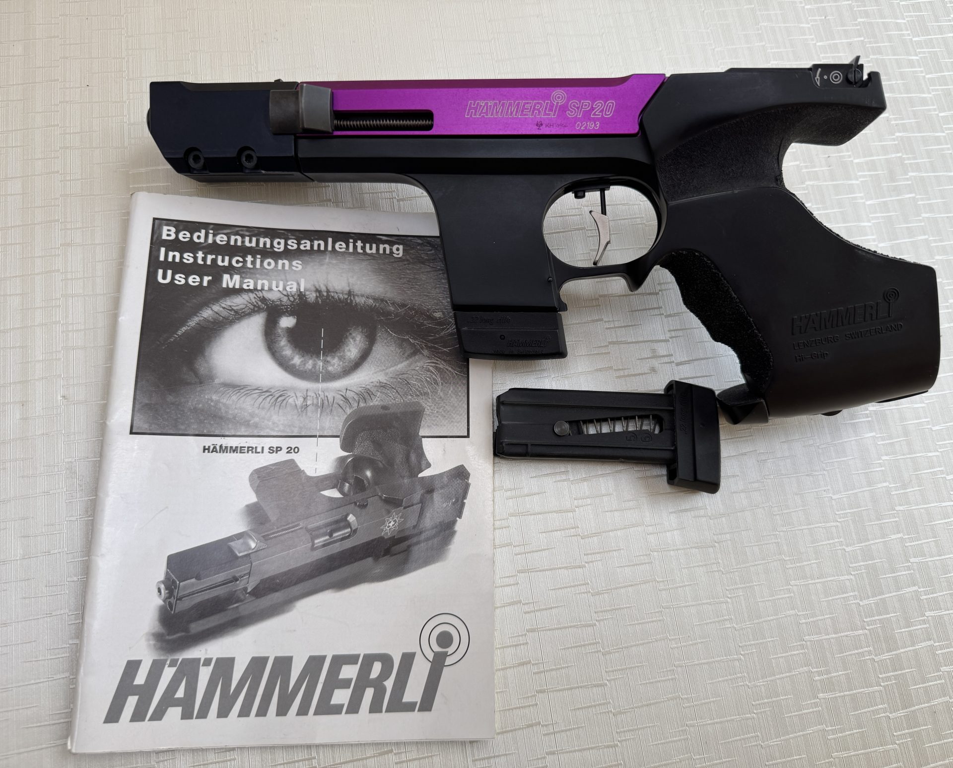 Hämmerli SP20 Blau – Kaliber .22 LR – Bild 2