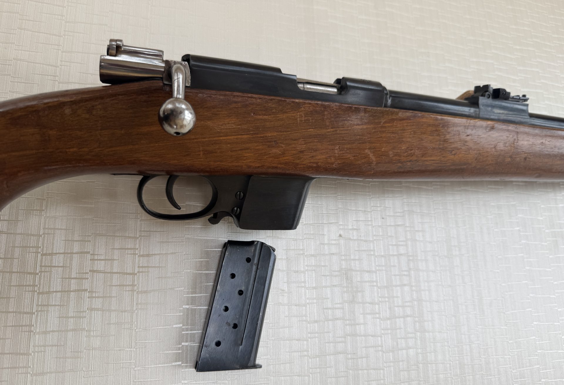 Destroyer M21 Karabiner, Kaliber 9 mm Bergmann – Bild 10