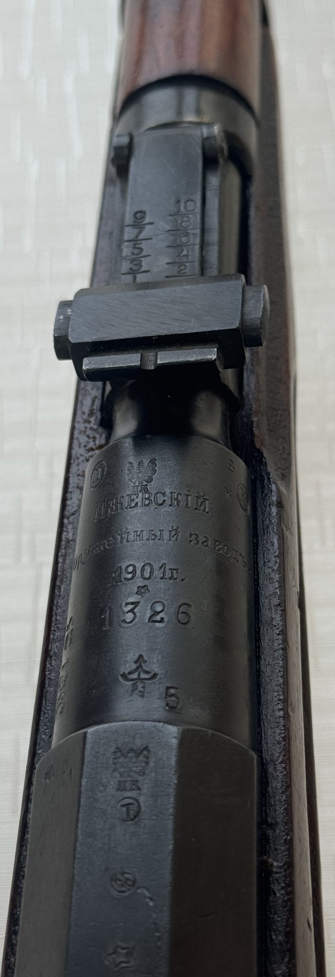 Mosin-Nagant M38 Karabiner Zaristisches System 1901 Kaliber 7,62x54R – Bild 12