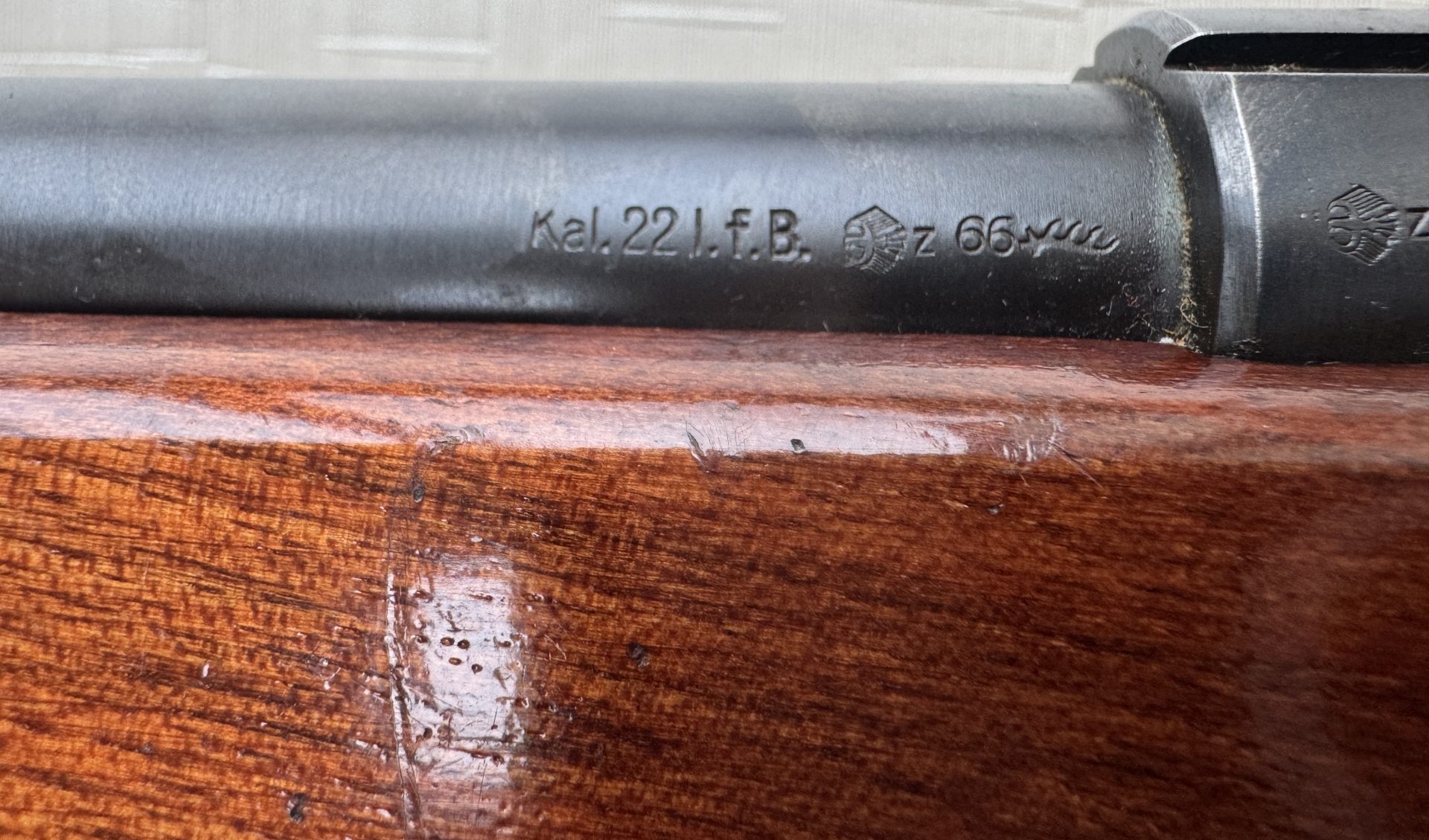 Walther KK Matchgewehr Kaliber .22 lr – Bild 4