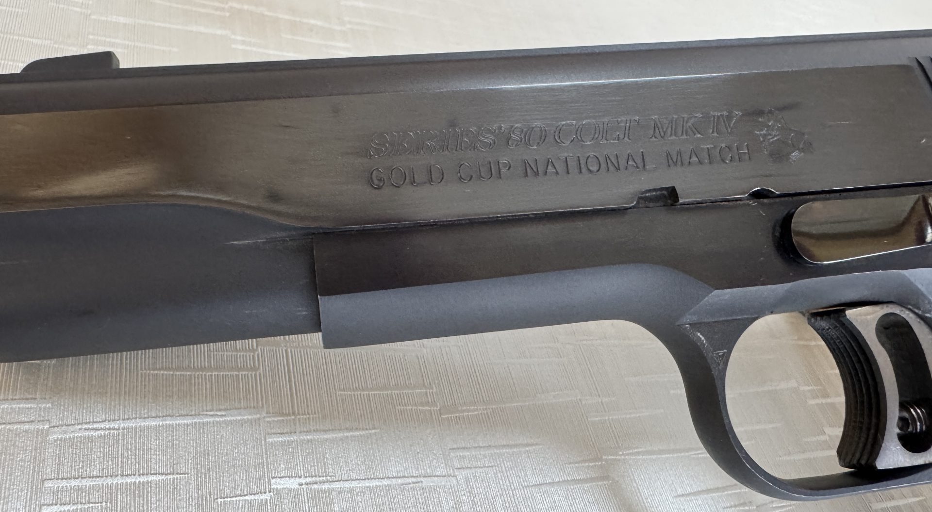 Colt Gold Cup National Match Series 80 MK IV Kal. .45ACP – Bild 2