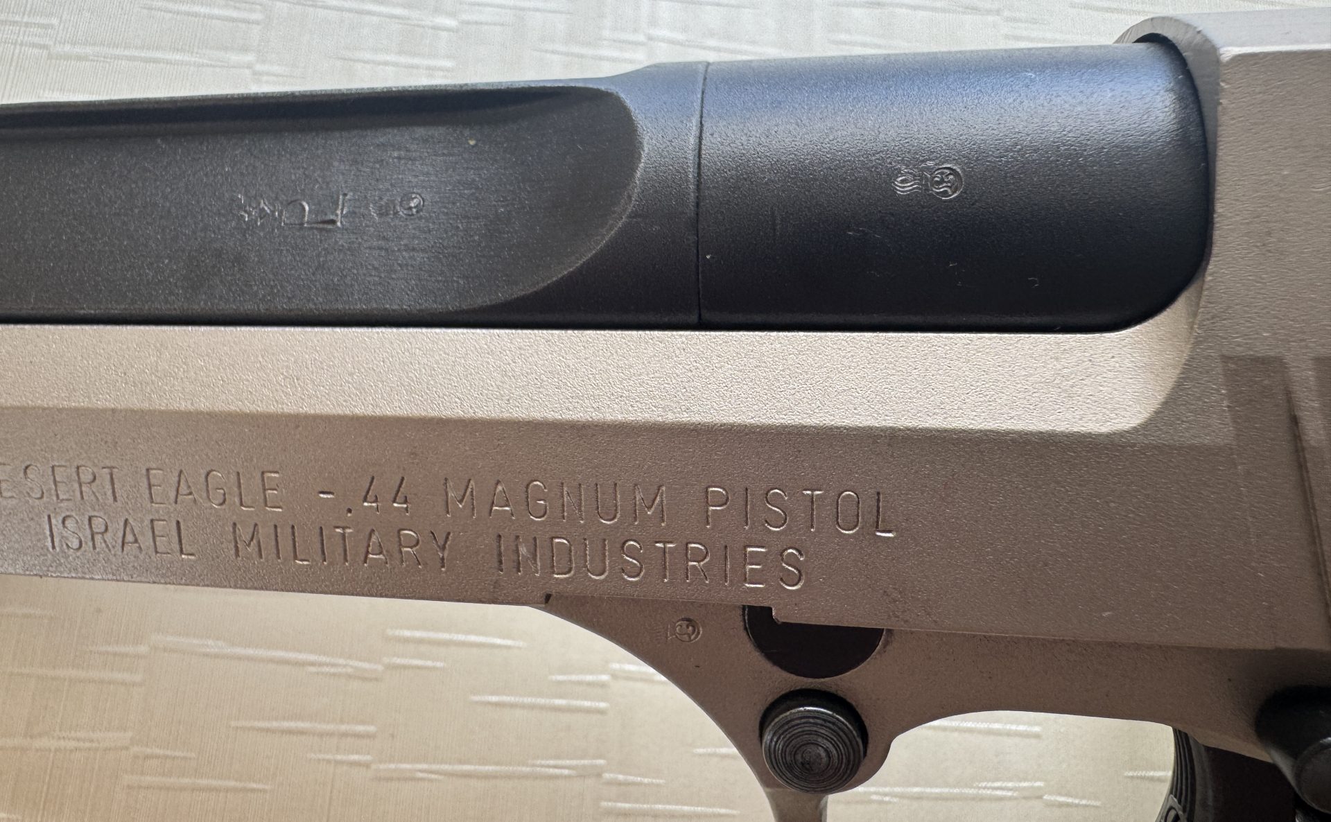 IMI Desert Eagle Kaliber .44 Magnum – Vernickelte Ausführung mit Abzugstuning – Bild 4