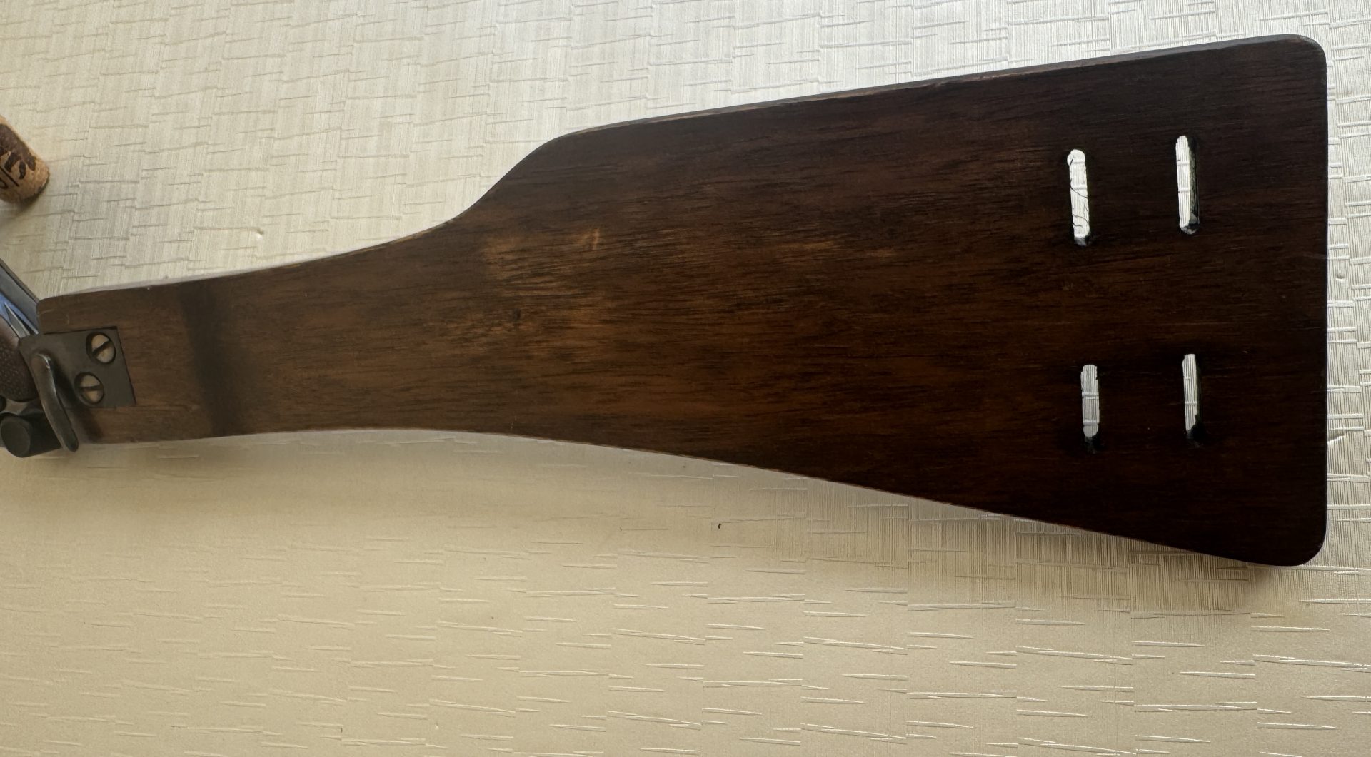 DWM P08 Artillerie – Lange Pistole 08 Modell 1915 mit Anschlagschaft – Bild 2