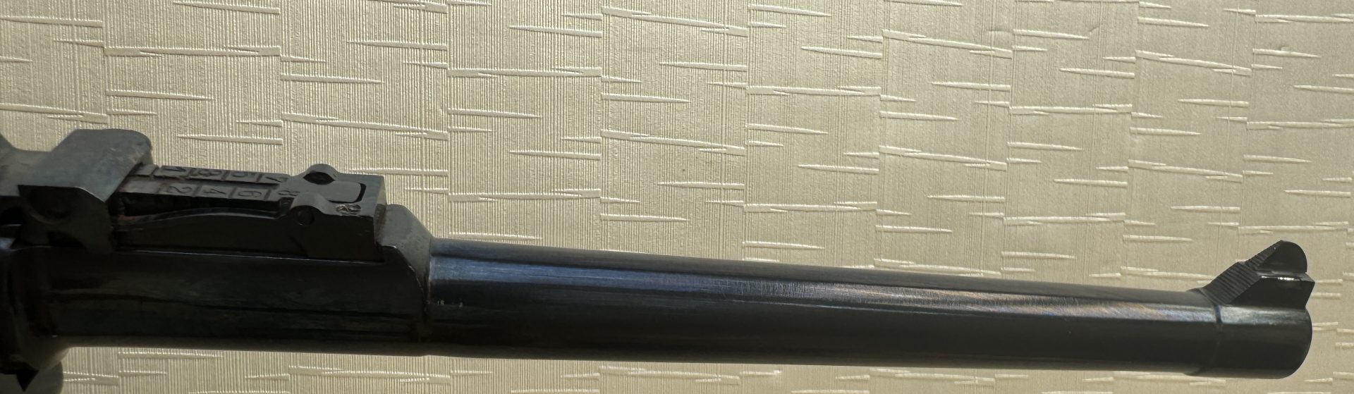 DWM P08 Artillerie – Lange Pistole 08 Modell 1915 mit Anschlagschaft – Bild 11